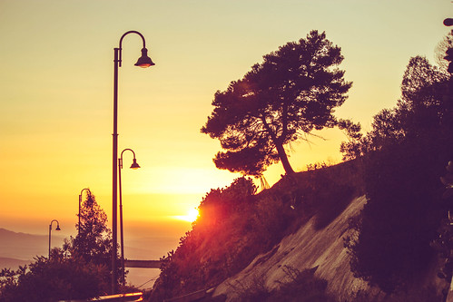 Camporeale by Carrye the Square, sicily sunset