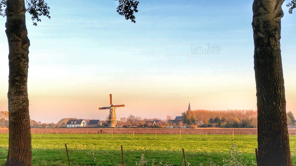 Ветряная мельница, Верховен, Нидерланды