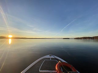 Sonnenaufgang am Starnberger See, 15.11.2020