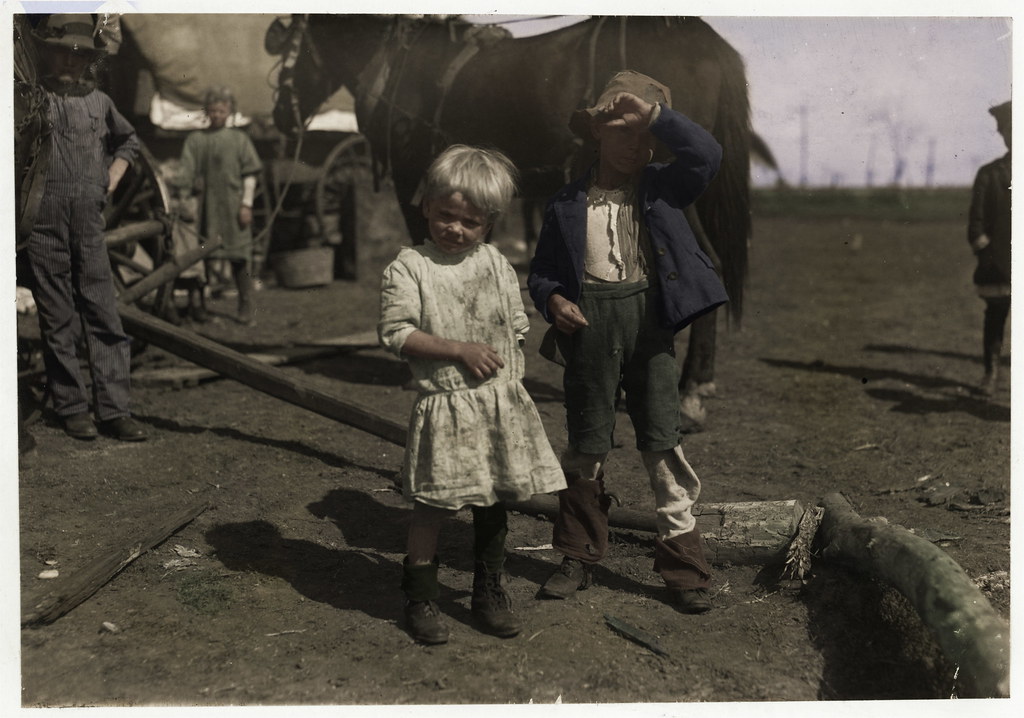 Four year old cotton picker 1913