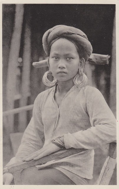South East Borneo - Tribal Girl, 1949