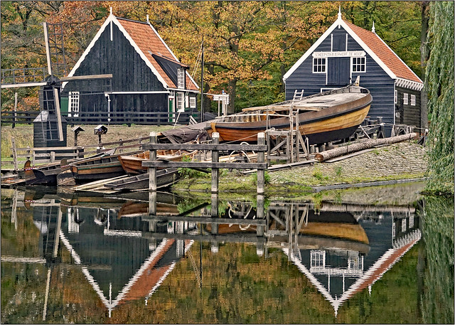 Marken boatyard