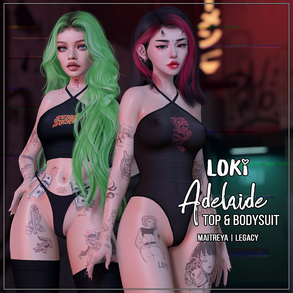 Loki • Adelaide Top&Bodysuit • Sultry | November ’20