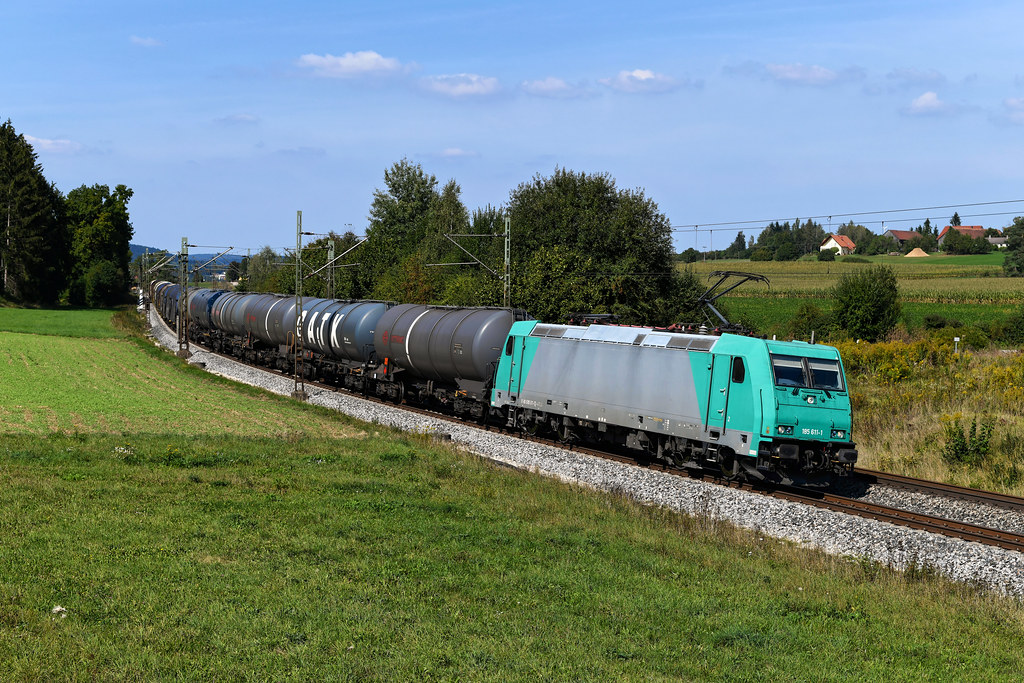 Alpha Trains / Railtraxx 185 611 Sinngrün (6064n)