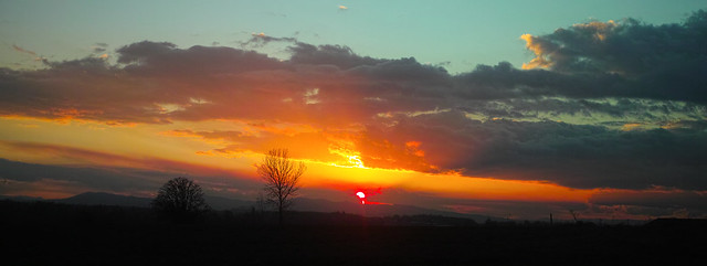 Sunset near Ankeny