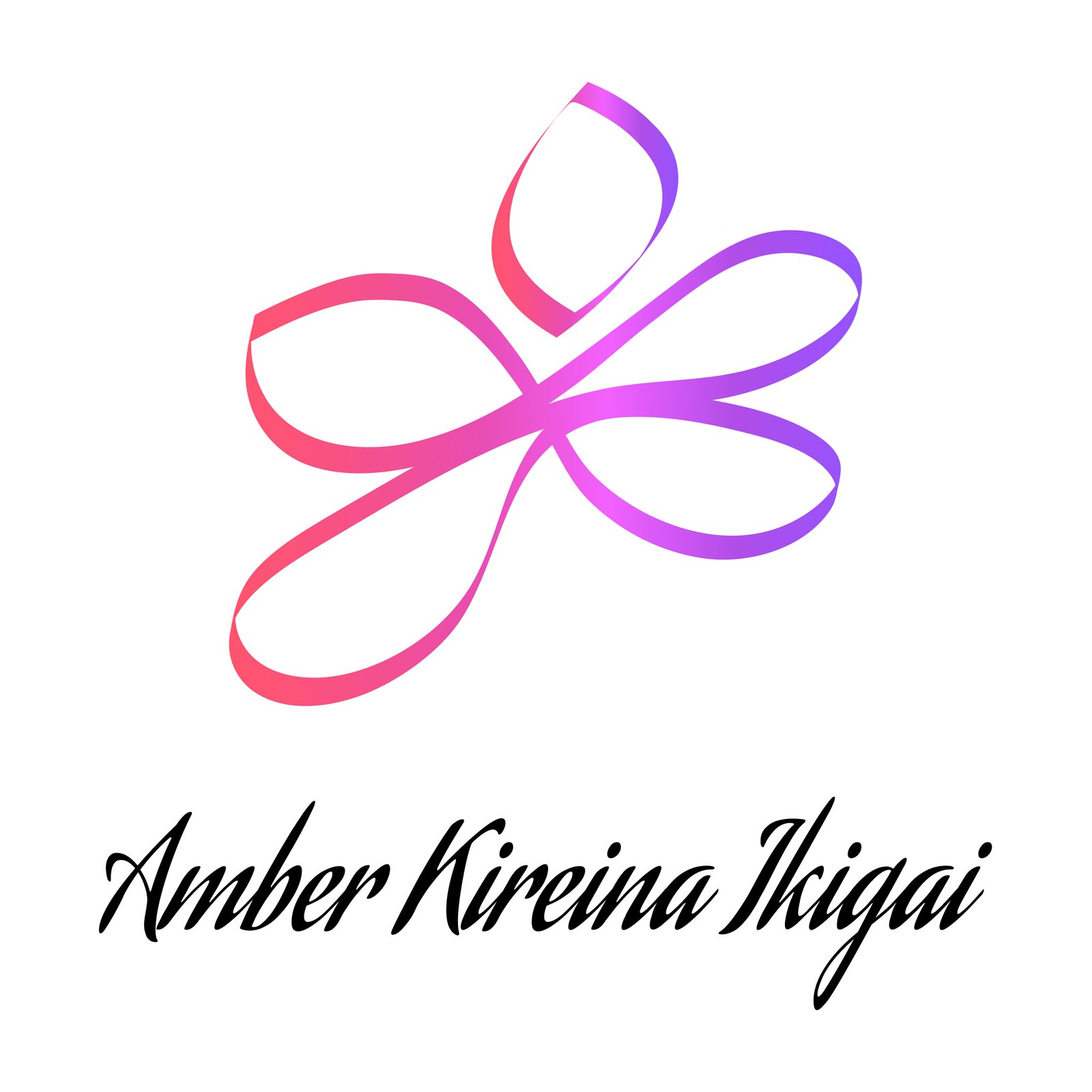 Amber Kireina Ikigai - Logo - Study 2