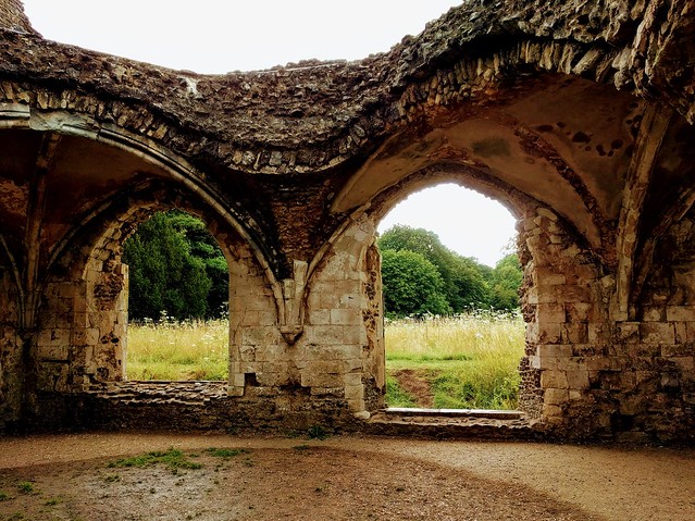 Waverley Abbey ruin