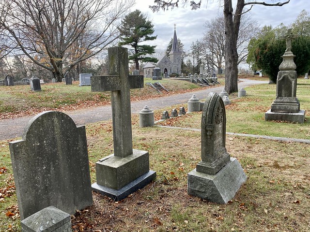 Chestnut Hill, MA! - Holyhood Cemetery!