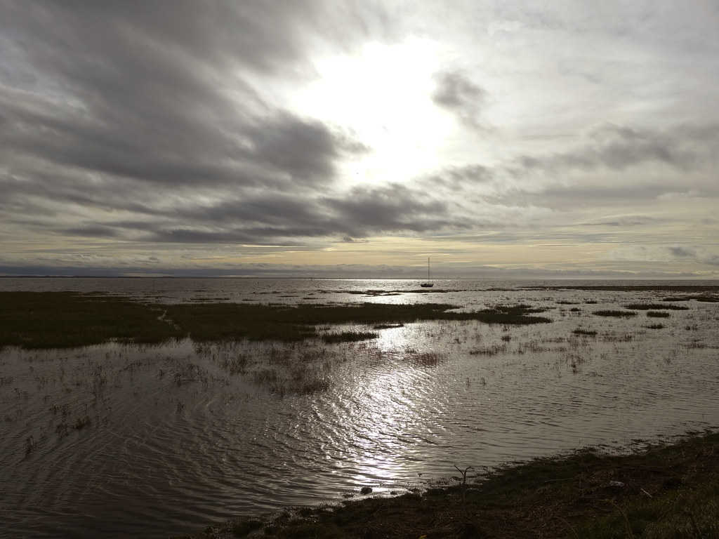 High tide, Lytham today