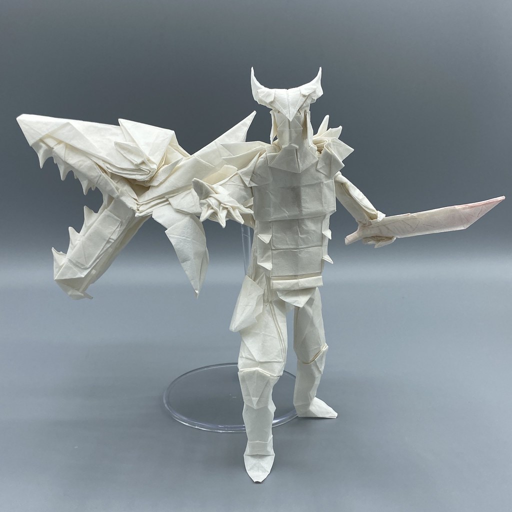 Dragon Slayer V2 designed and folded by OrigamibyBoice | 9… | Flickr