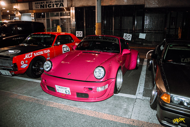 Pink RWB Porsche 963 Front