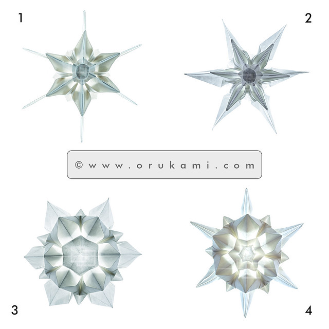 Origami Snow Crystal by Himanshu Agrawal