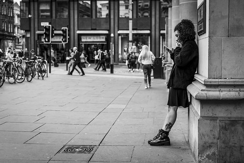 leanneboulton people technology bwphotography urban street profile portrait streetphotography candidstreetphotography candidportrait streetlife sociallandscape woman female girl standing leaning mood face atmosphere curly hair tattoo mobile phone smartphone socialmedia tone texture detail depthoffield bokeh naturallight outdoor city scene human life living humanity society culture lifestyle canon canon5dmkiii ef2470mmf28liiusm black white blackwhite bw mono blackandwhite monochrome glasgow scotland uk