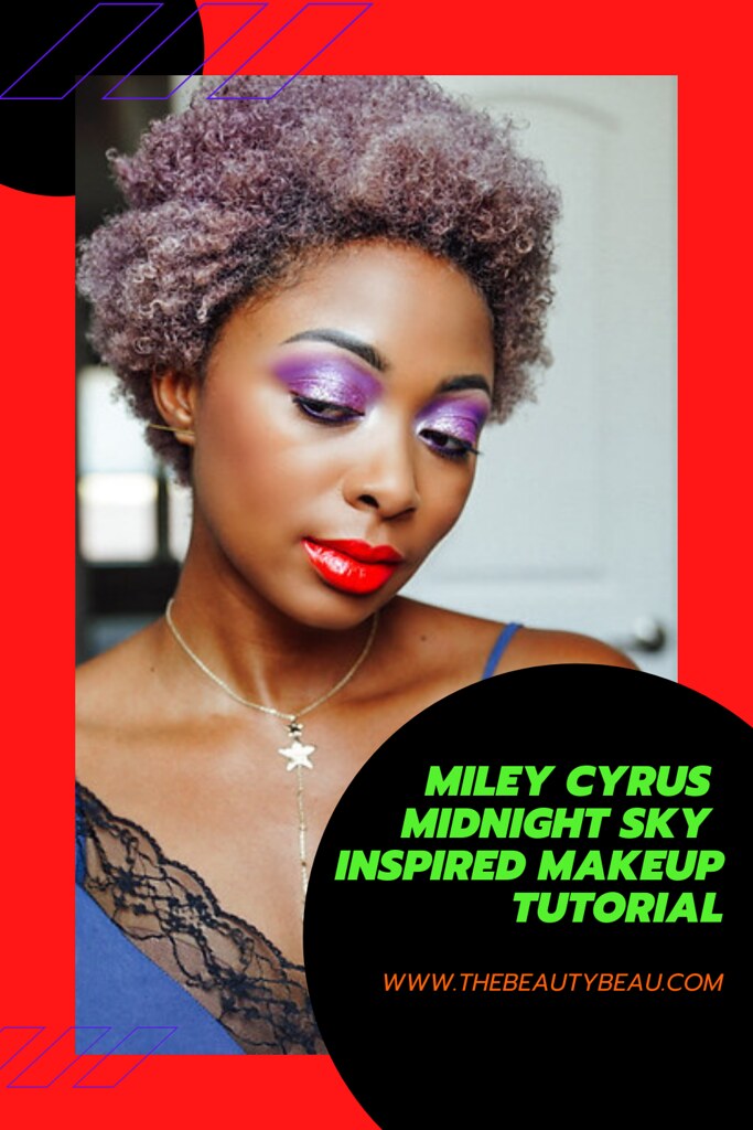 Miley Cyrus makeup