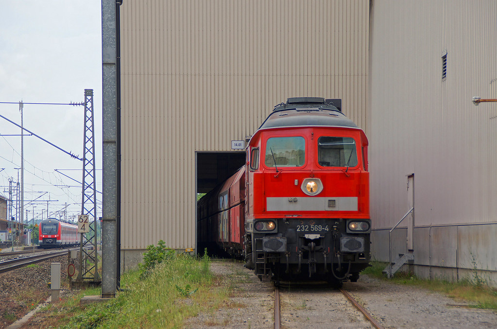 DB Cargo_232 569-4_Iphofen 17.06.2020 [Anschlussbedienung Knauf]