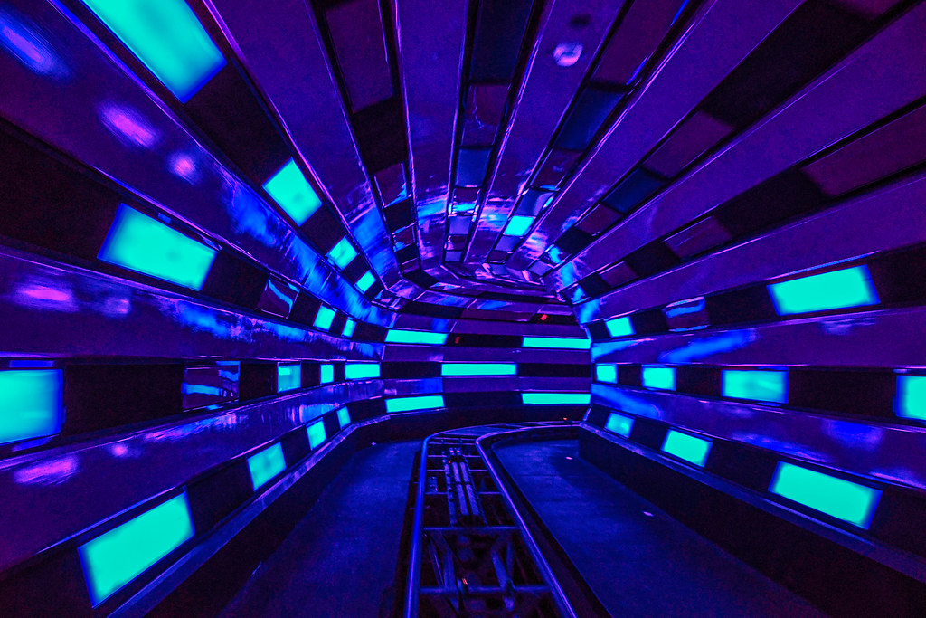 Space Mountain tunnel DL