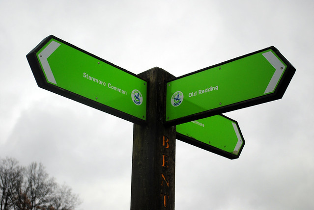 London Loop direction sign