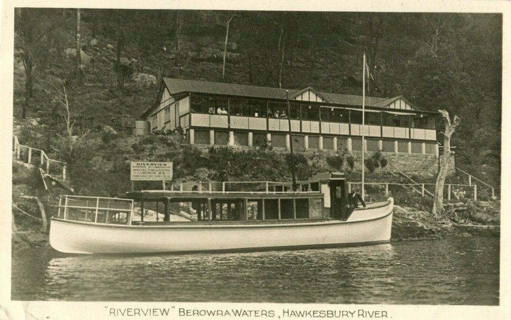 Riverview Guesthouse, Berowra Waters, Hawkesbury River, N.S.W. - circa 1940s