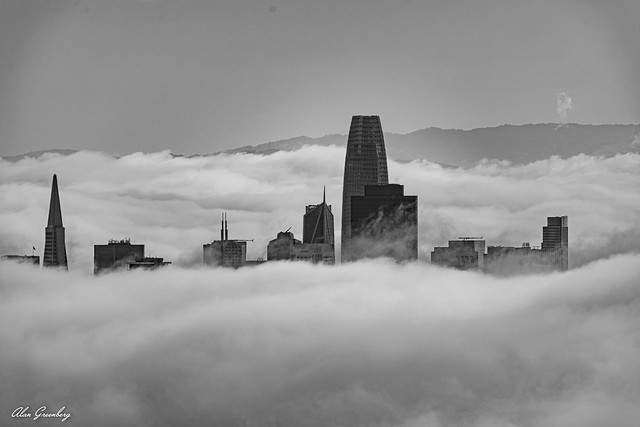 City in the clouds