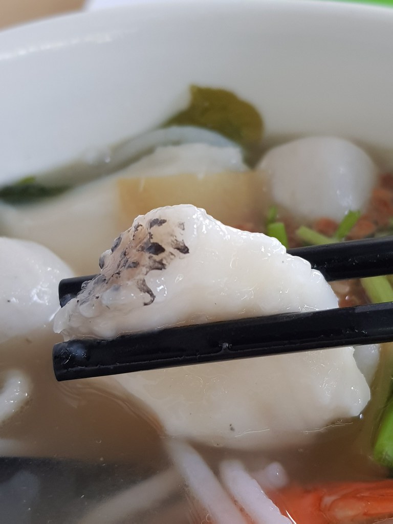 海鮮粉 Seafood noodle rm$10 @ 仁丹(杰)海鮮粉和潮州粥 Ren DanJie in Restoran Tea Time