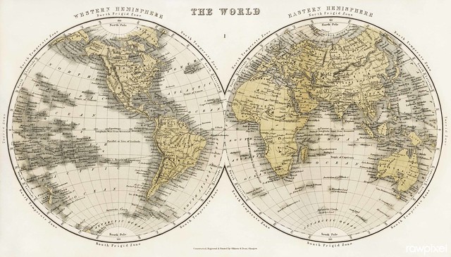 A Cyclopedia of Geography, descriptive and physical, forming a new general gazetteer of the world and dictionary of pronunciation, etc (1859) by James Bryce–F.G.S. Original from British Library. Digitally enhanced by rawpixel.