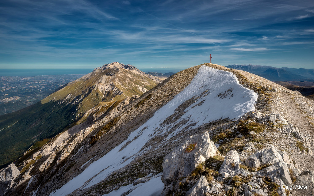 Gran Sasso - monte Aquila m. 2.494