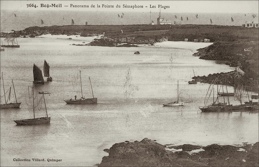 Carte postale de Fouesnant.