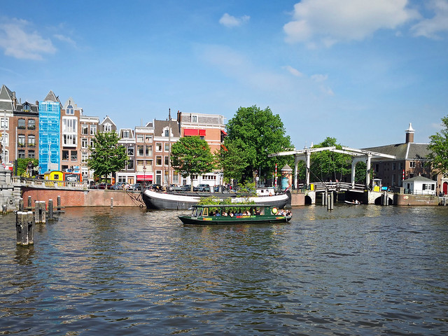 Magere Brug and Hermitage, Amsterdam