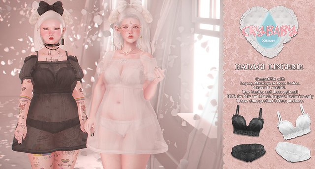 { Crybaby } Hadagi Lingerie @Sultry