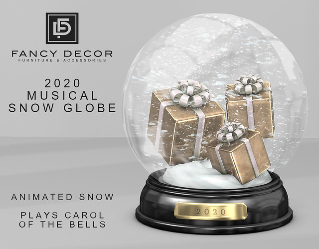 2020 Musical Snow Globe