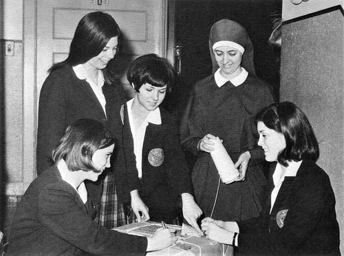 Sister Jeanne Bernadette, SC with students serving Humanit… | Flickr