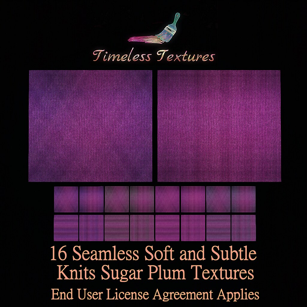 TT 16 Seamless Soft and Subtle Knits Sugar Plum Timeless Textures