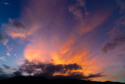 sunset sky clouds mountain landscape color quito ecuador sonyalpha bealpha sonya6000