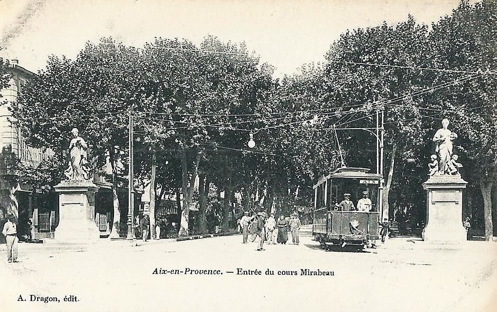 Trams d'Aix en Provence (France)