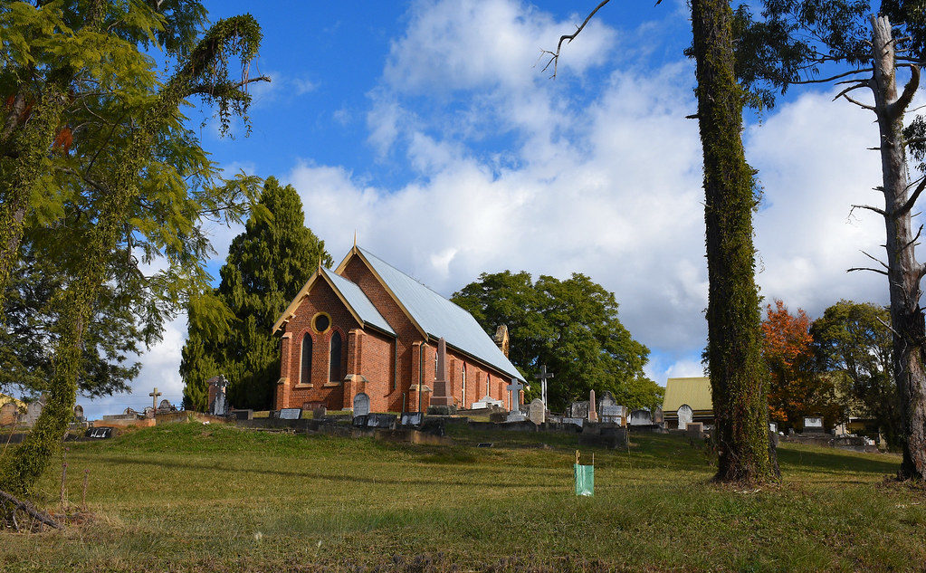 St Stephens Anglican Church Cemetery, Kurrajong, Sydney, NSW.