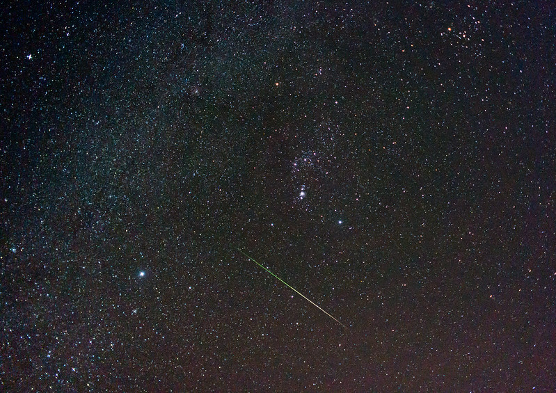 Leonid meteor