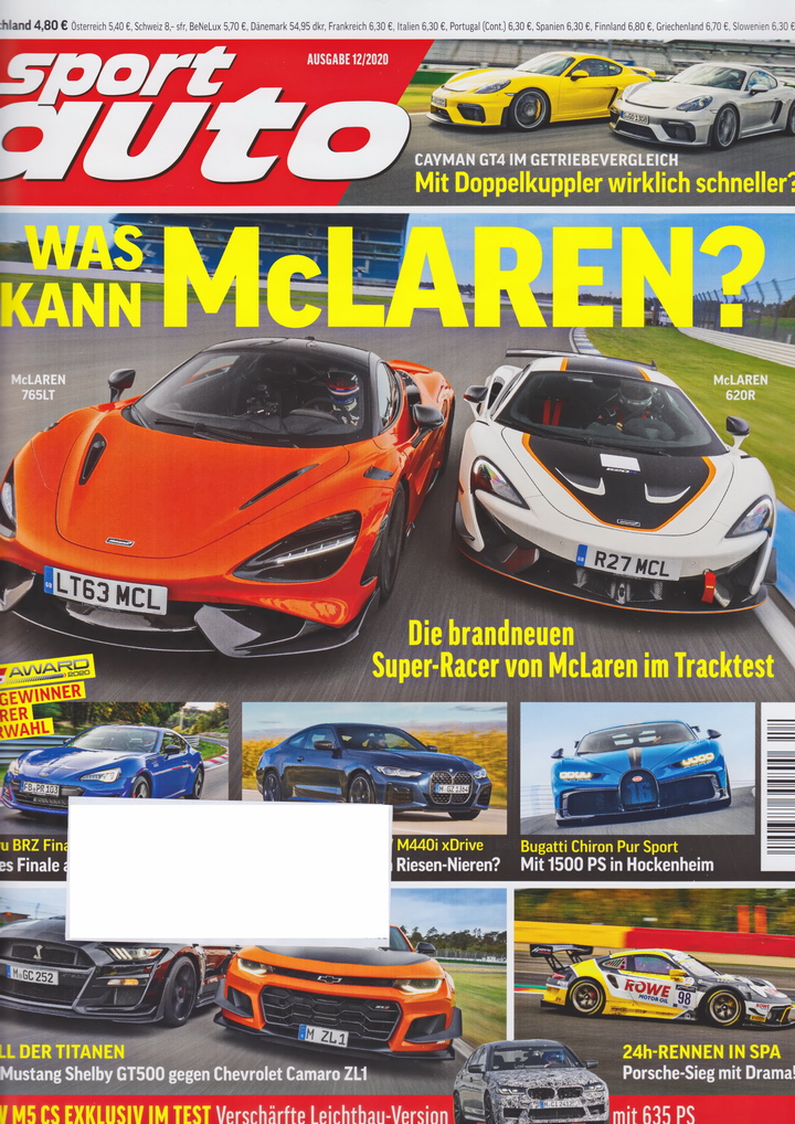 Image of sport auto - 2020-12 - cover