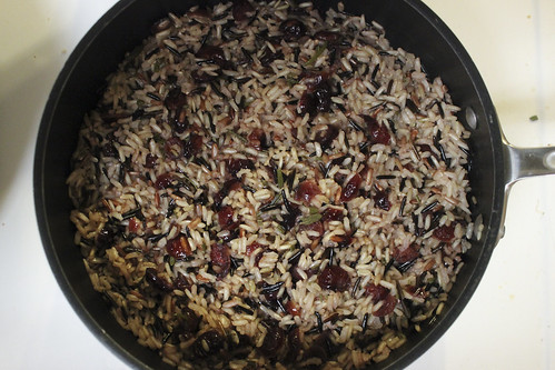 Cranberry wild rice pilaf | by Erin_writes
