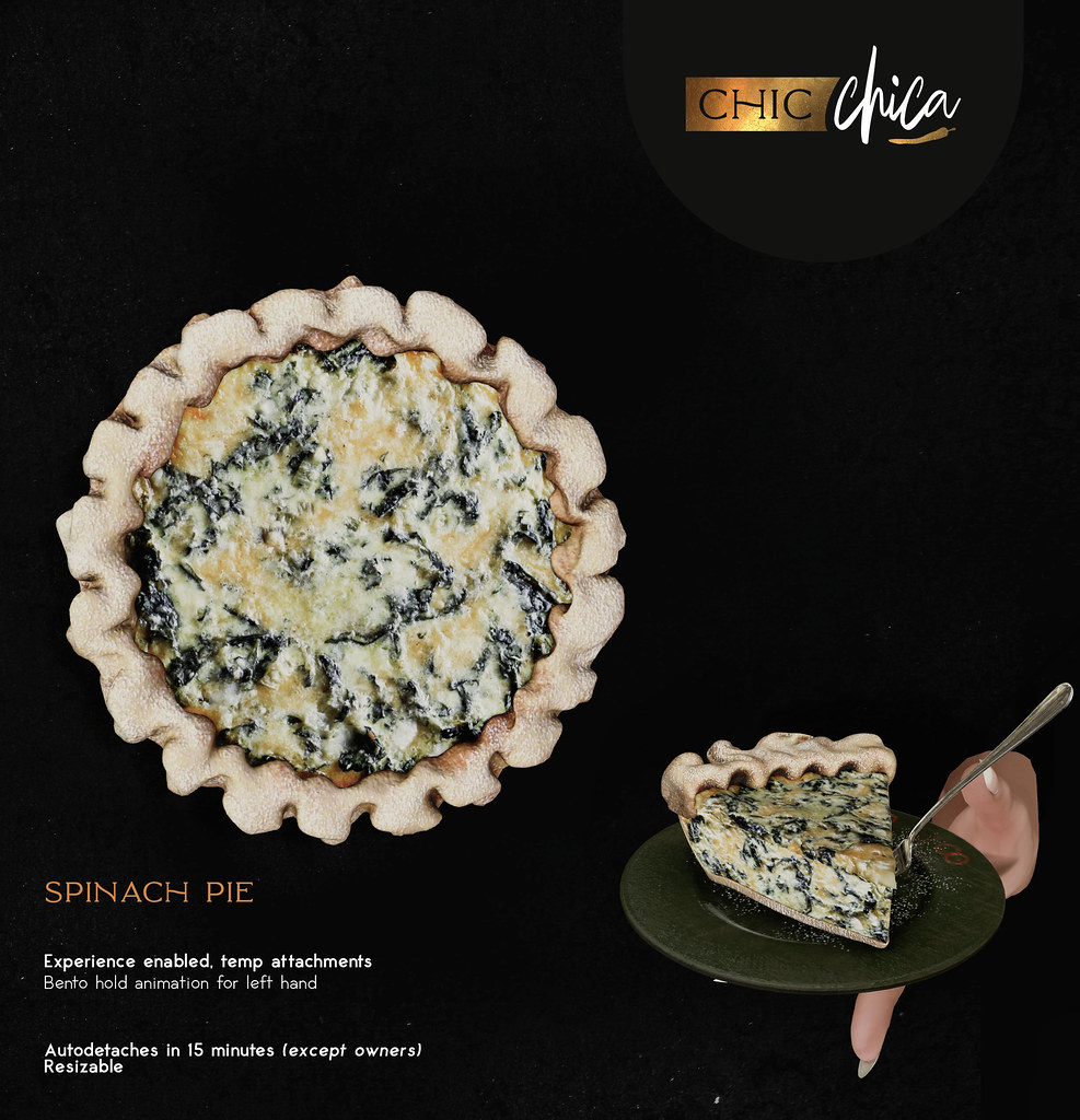 Spinach Pie by ChicChica @ Tannenbaum