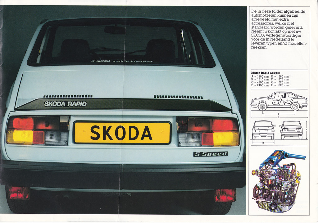 Škoda Coupé 120 / (Dutch Brochure) Skitmeister Flickr
