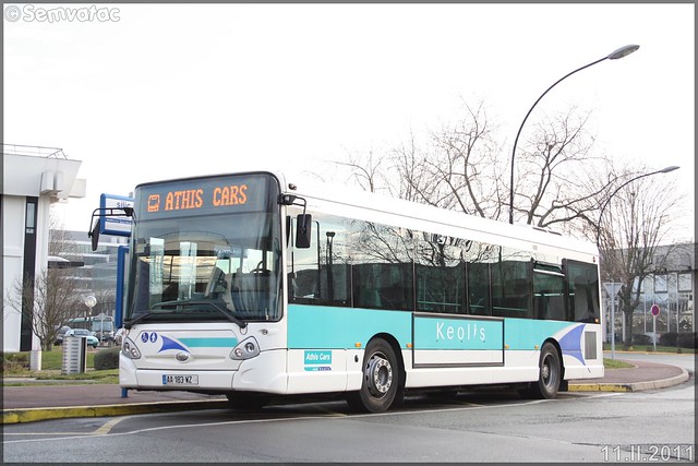 Heuliez Bus GX 127 – Athis Cars (Keolis) / STIF (Syndicat des Transports d'Île-de-France) n°664