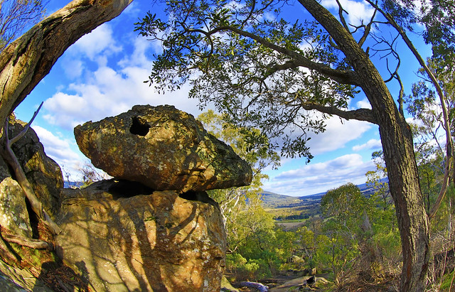 UFO at Hanging Rock . . .