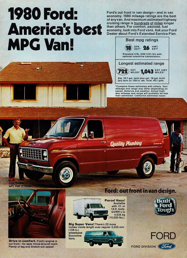 1980 Ford Vans USA Original Magazine Advertisement | Flickr