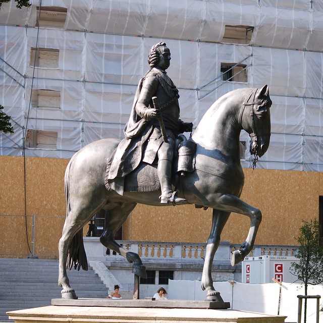 The Equestrian Statue of Francis I, Holy Roman Emperor, Version 2
