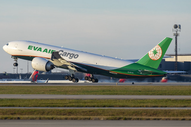 B-16786 - Boeing 777-F - EVA Air Cargo - KATL - Nov 2020
