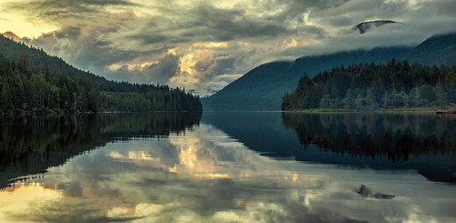 Inland Lake Clouds by `James Wheeler, One of my favorite new campsites of the year was inland lake on the Sunshine coast in British Columb