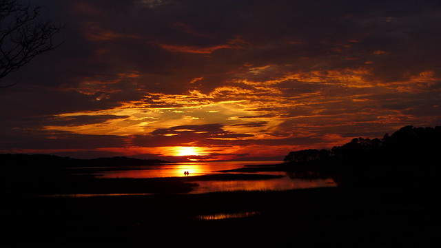 Sunset at Drummer Cove, Wellfleet, MA