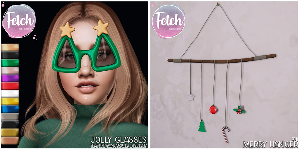 [Fetch] Jolly Glasses & Merry Hanger @ Tannenbaum