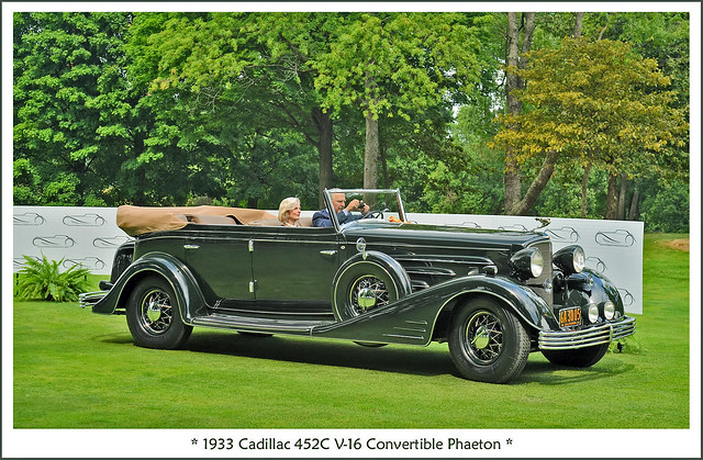 1933 Cadillac 452C V-16 Convertible Phaeton