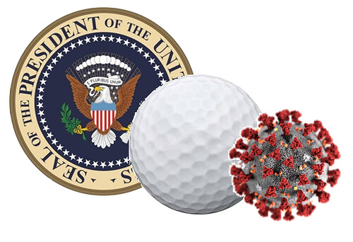 Trump Skips World Leaders' COVID-19 Meeting to Play Golf